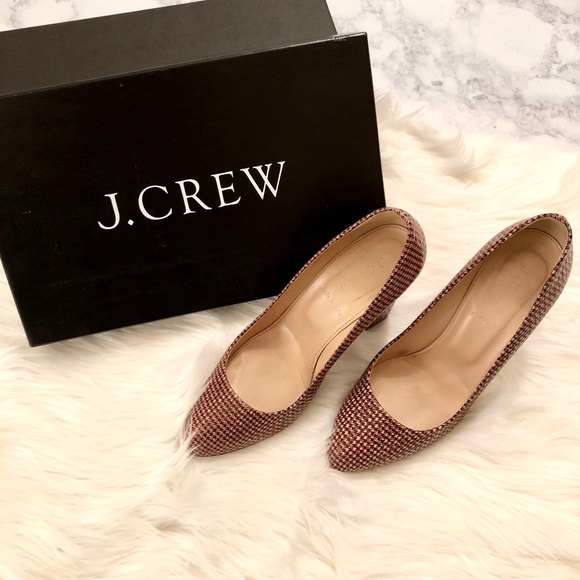 J. C R E W : “Stella” Printed Pumps - Picture 3 of 8
